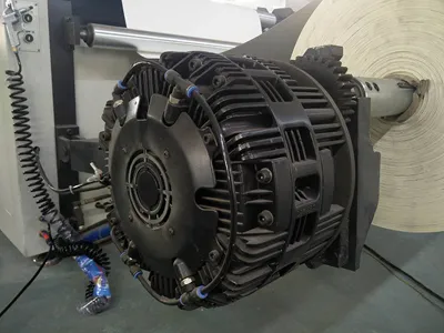 Porte-bobine pneumatique