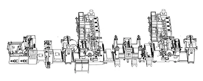 Plans d’implantation de la machine