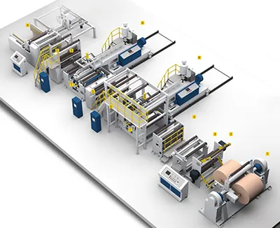 Complexage par extrusion en tandem