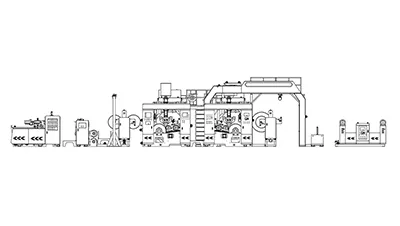 Plans d’implantation de la machine