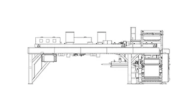 Plans d’implantation de la machine